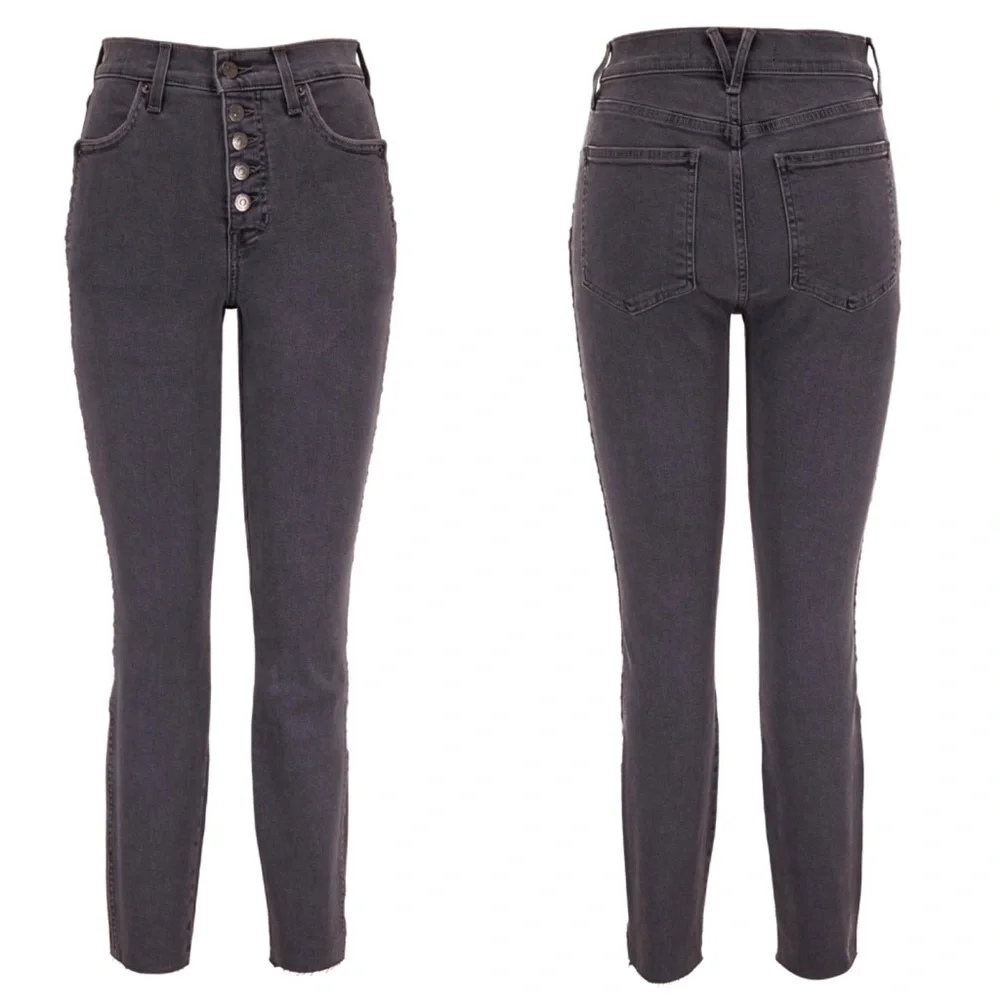Veronica Beard Debbie Skinny High Rise Jeans with Piping Size 28 - Picture 2 of 10
